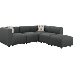 Lotte Reversible Modular Sectional by Wrought Studio Best