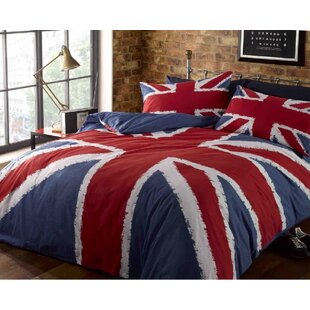 union jack super king bedding