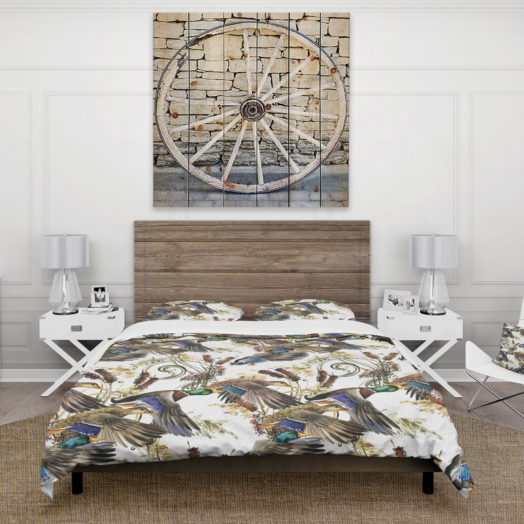 East Urban Home Modern And Contemporary Duvet Cover Set Wayfair