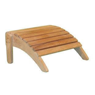 Go to store & view more images Outdoor Teak Adirondack Ottoman by Jewels of Java