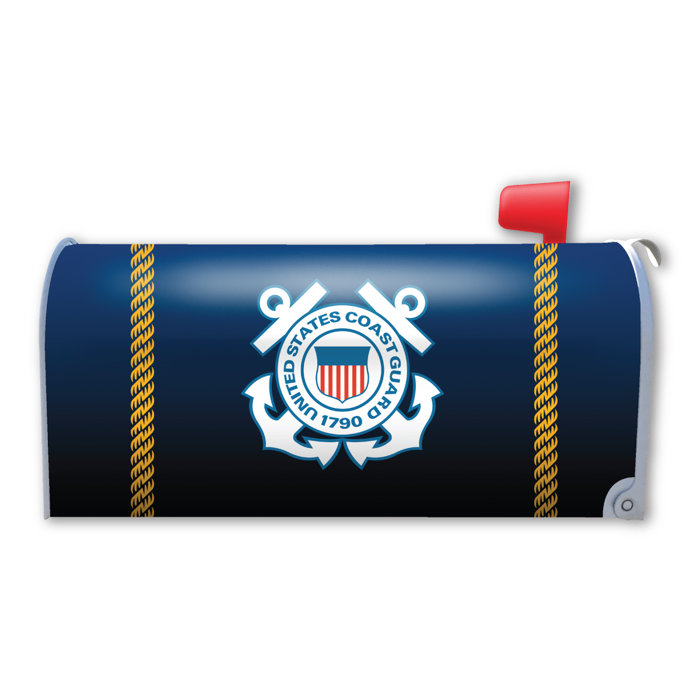 Coast Guard Seal Magnetic Mailbox Cover