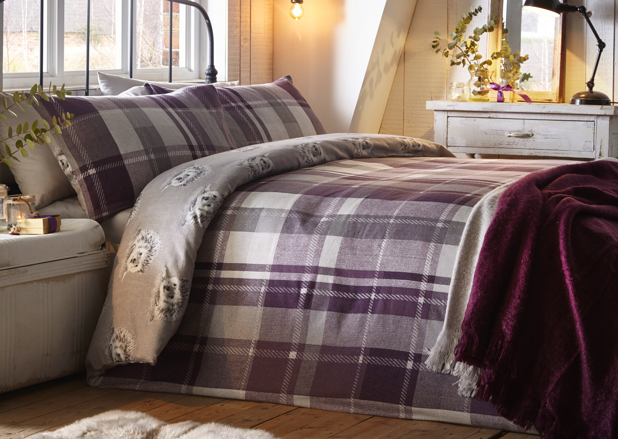 brushed cotton cot bed duvet cover