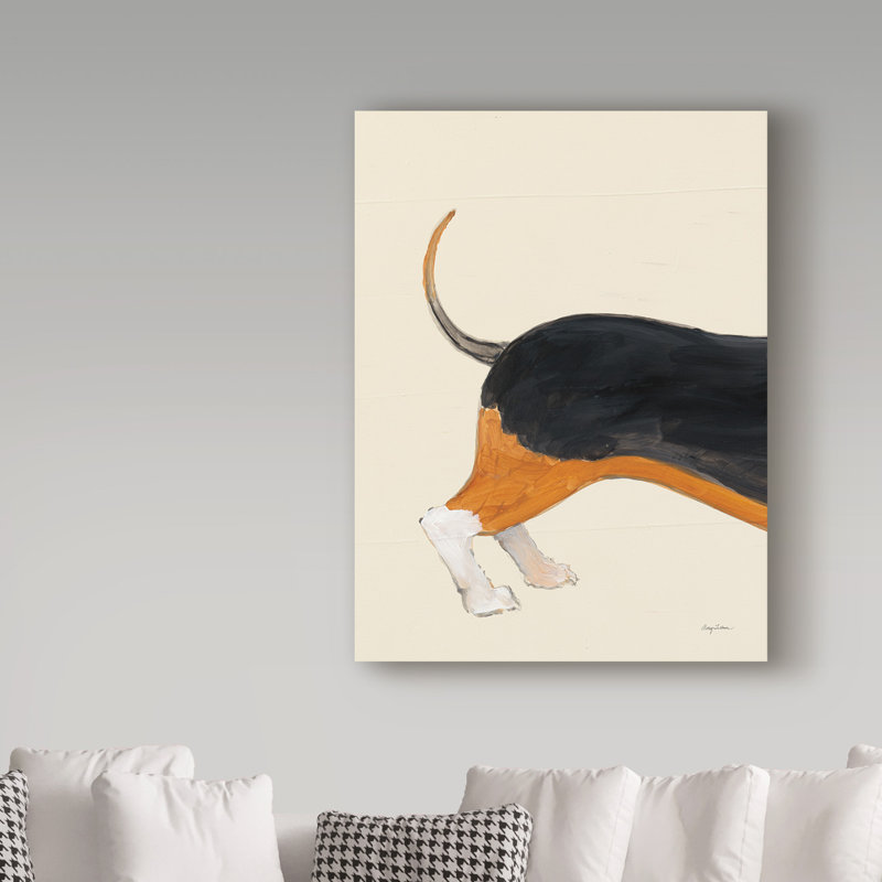 Charlton Home My Best Friend Dachshund Ii Acrylic Painting Print