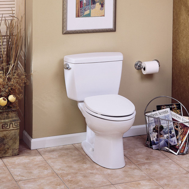 Toto Drake® 1.6 GPF Elongated Two-Piece Toilet with ...