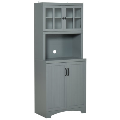 Deaton Hutch Cupboard 70" Kitchen Pantry