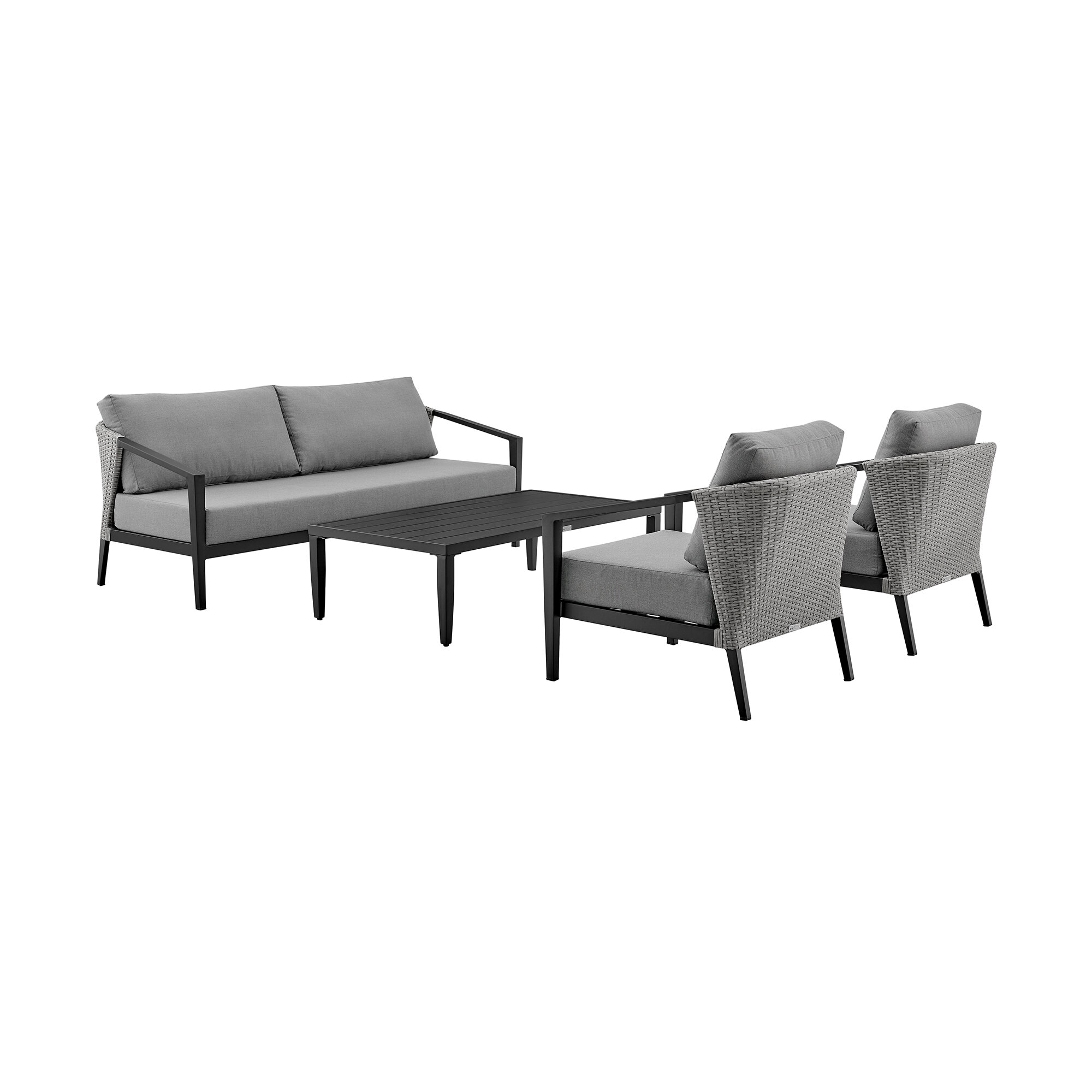 lounge set aluminum