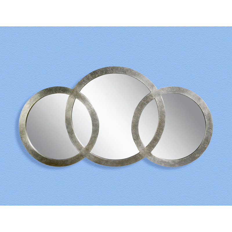 Wade Logan Cromartie Antique Silver Leaf 3 Ring Mirror Reviews