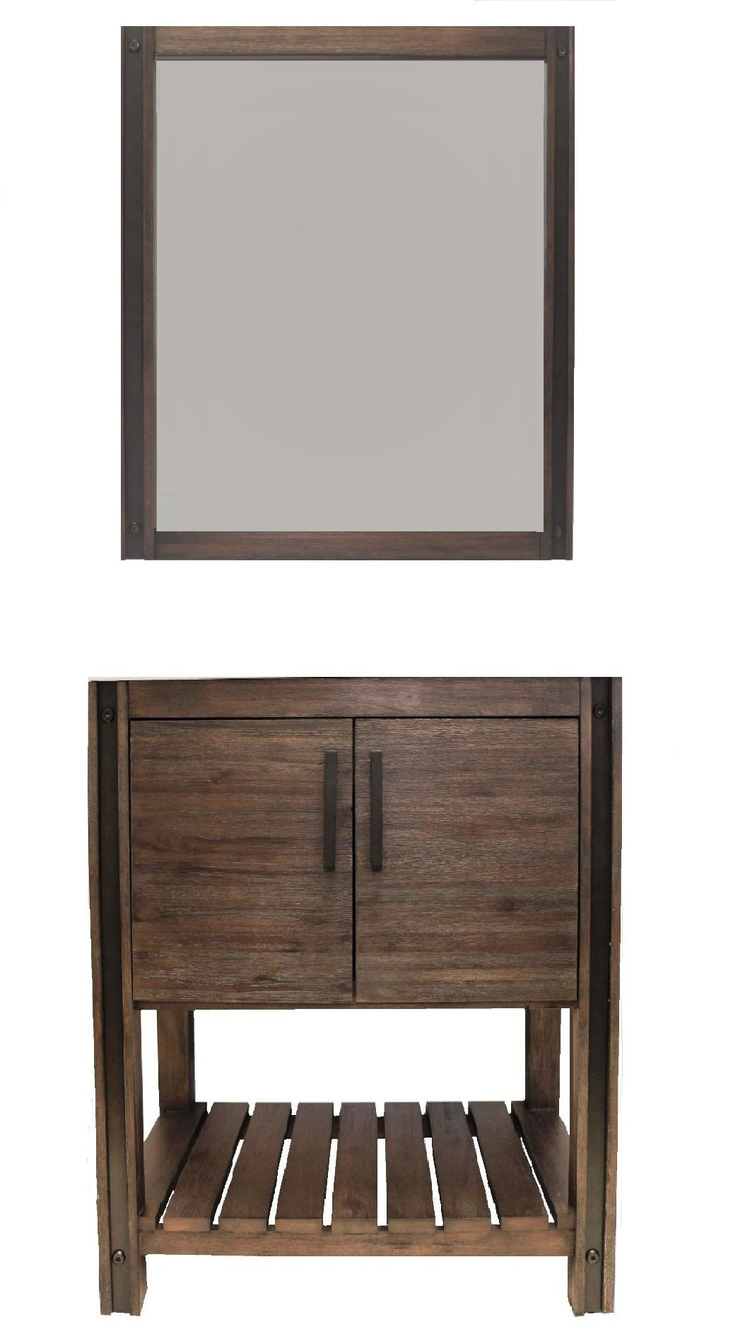 Craftmark Brownsville 24 Single Bathroom Vanity Set With Mirror Wayfair