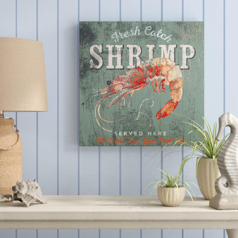 Highland Dunes Fresh Catch Shrimp By Anthony Morrow Vintage