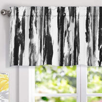 Wayfair | Black Valances & Kitchen Curtains You'll Love in 2022