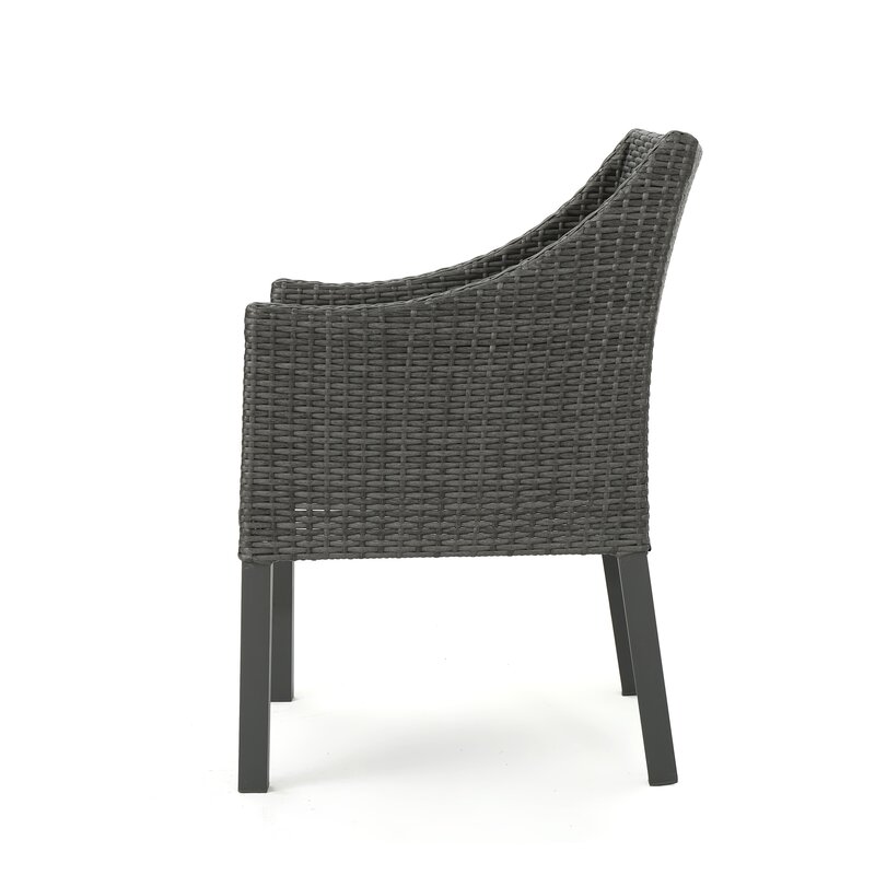 Portola Outdoor Wicker Patio Dining Chair