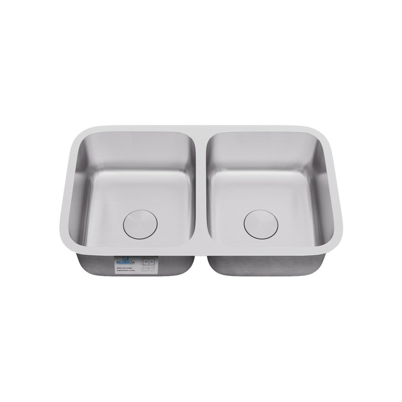 KSN-3118 31" L x 18" W Double Basin Undermount Kitchen Sink