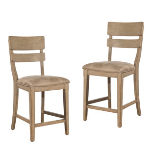 Rustic Bar Stools You Ll Love Wayfair Rowtag 43 5 Bar Stool Set Of 2