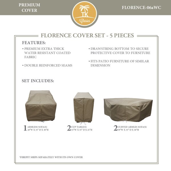 Tk Classics Florence 6 Piece Cover Set Wayfair