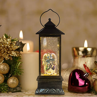 The Holiday Aisle Led Halloween Triple Skulls Stack Tower Snow Globe Wayfair