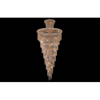 Rosdorf Park Tedder 51 Light Unique Tiered Chandelier Wayfair