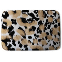 Leopard Print Bath Rug Wayfair