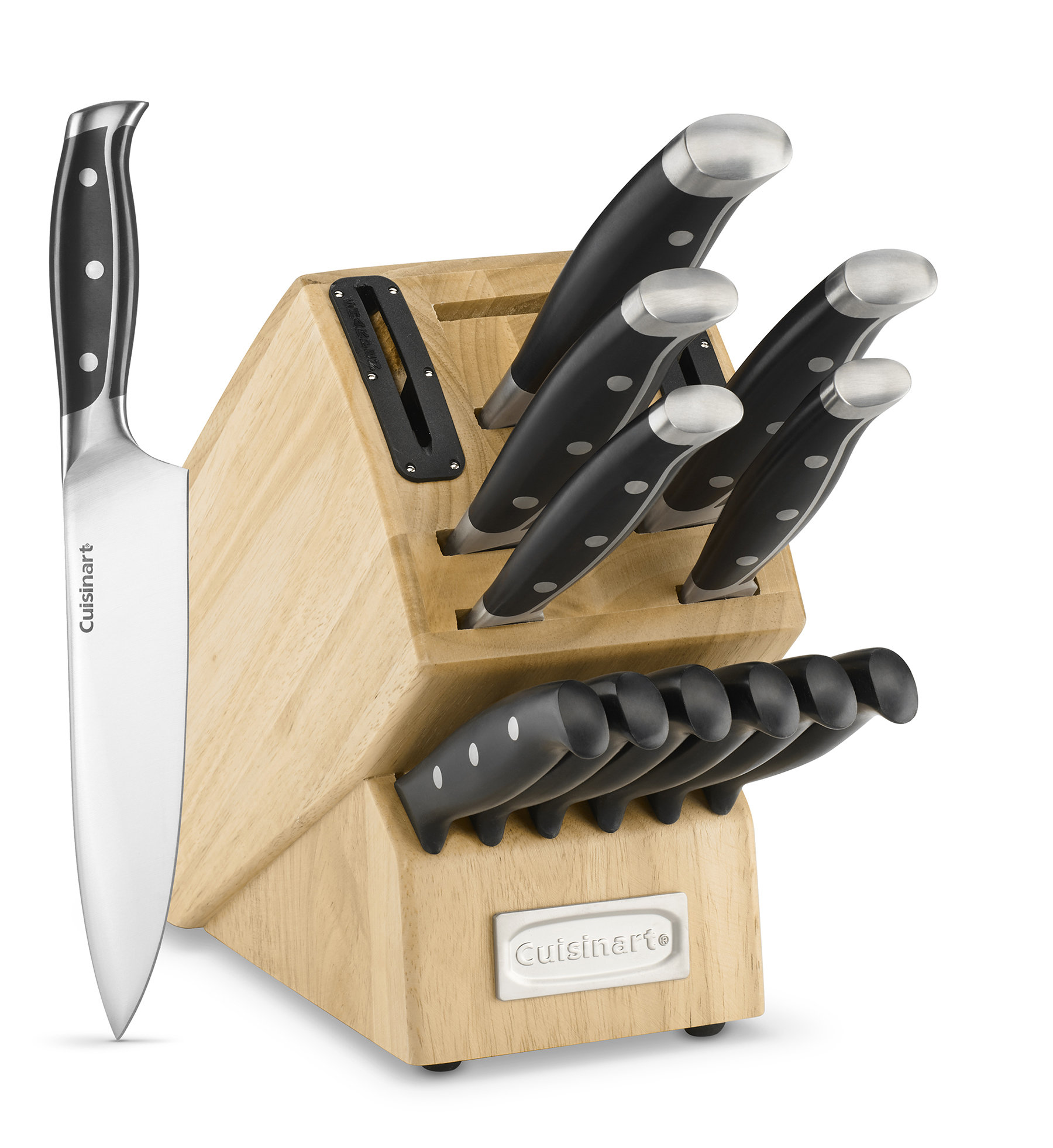 knife block with sharpener