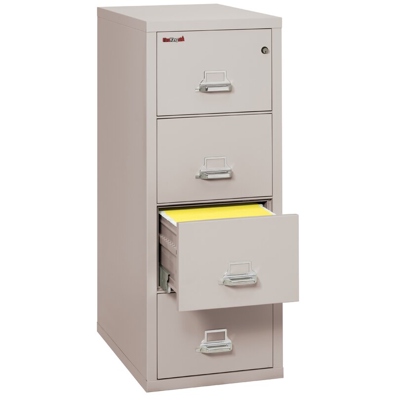 Fireking Fireproof 4 Drawer Vertical File Cabinet Wayfair