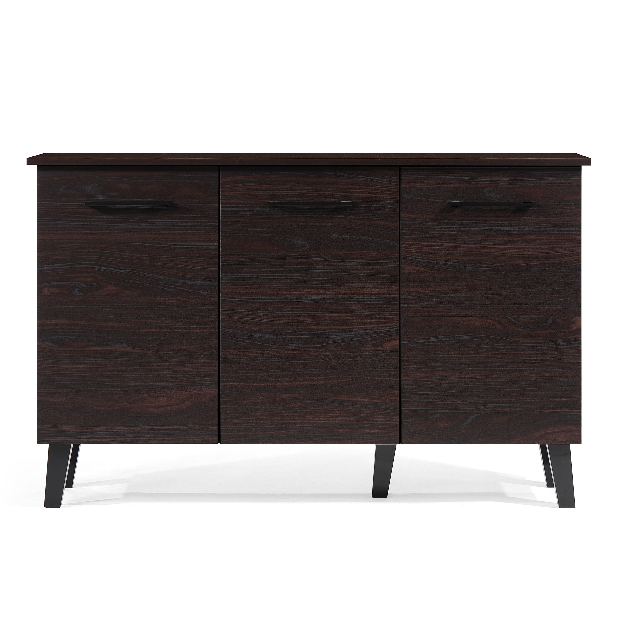 Orren Ellis Lusby Fiberboard 3 Door Cabinet Reviews Wayfair Ca
