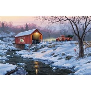 'Holiday Traditions' by Darrell Bush Painting Print