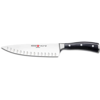 Wusthof Classic Ikon 8 In Hollow Edge Chef S Knife Wayfair