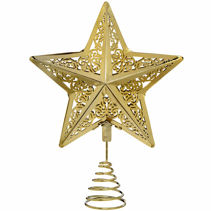 The Seasonal Aisle Star Christmas Tree Topper | Wayfair.co.uk