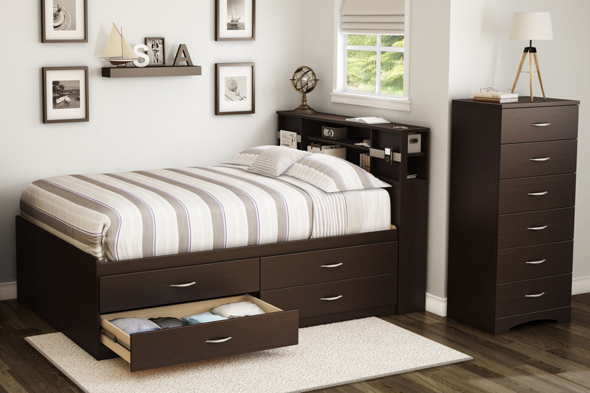 South Shore Full Storage Platform Bed Reviews Wayfair - Defaultname south shore full storage platform bed reviews wayfair - defaultname