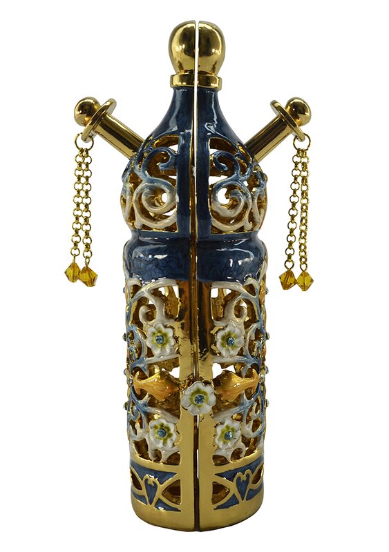 Three Star Jewish Jeweled Torah Scroll Stand Holder | Wayfair