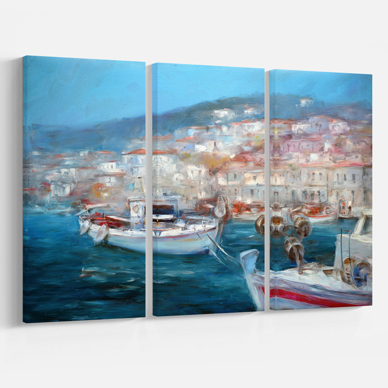 East Urban Home Venice Italy Fishing Boat On The Island Harbor