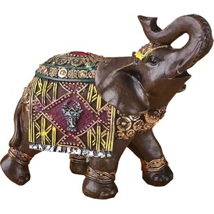 Mountainside Elephant with Colorful Blanket and Headress review