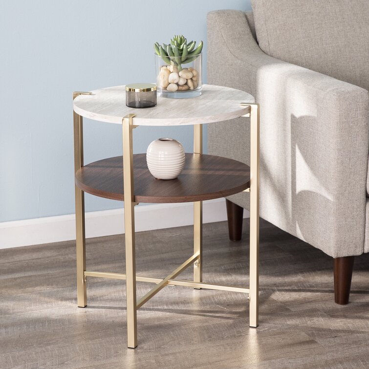 Willa Arlo Interiors Trosper 24'' Tall End Table & Reviews | Wayfair