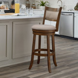 Saul 30.5 Swivel Bar Stool by Gracie Oaks