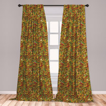 Attracktive fiestaware kitchen curtains Fiesta Ware Curtains Wayfair