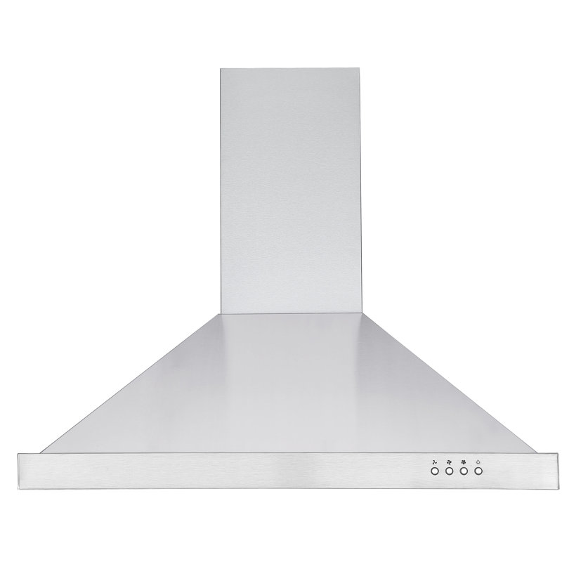 Ancona 30 Wprv430 Pyramid 420 Cfm Convertible Wall Mount Range Hood In Stainless Steel Wayfair