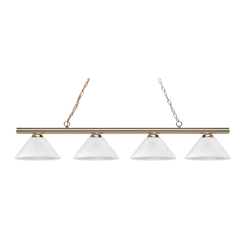 red pool table light