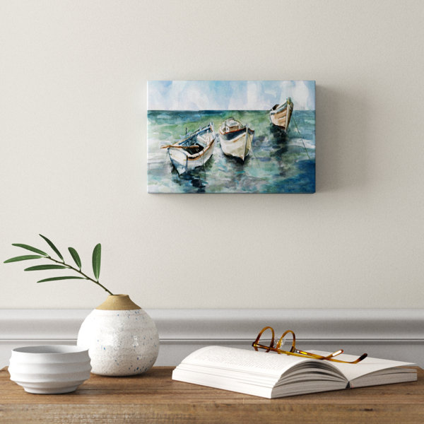 Caught At Low Tide Ii Print On Canvas Reviews Joss Main