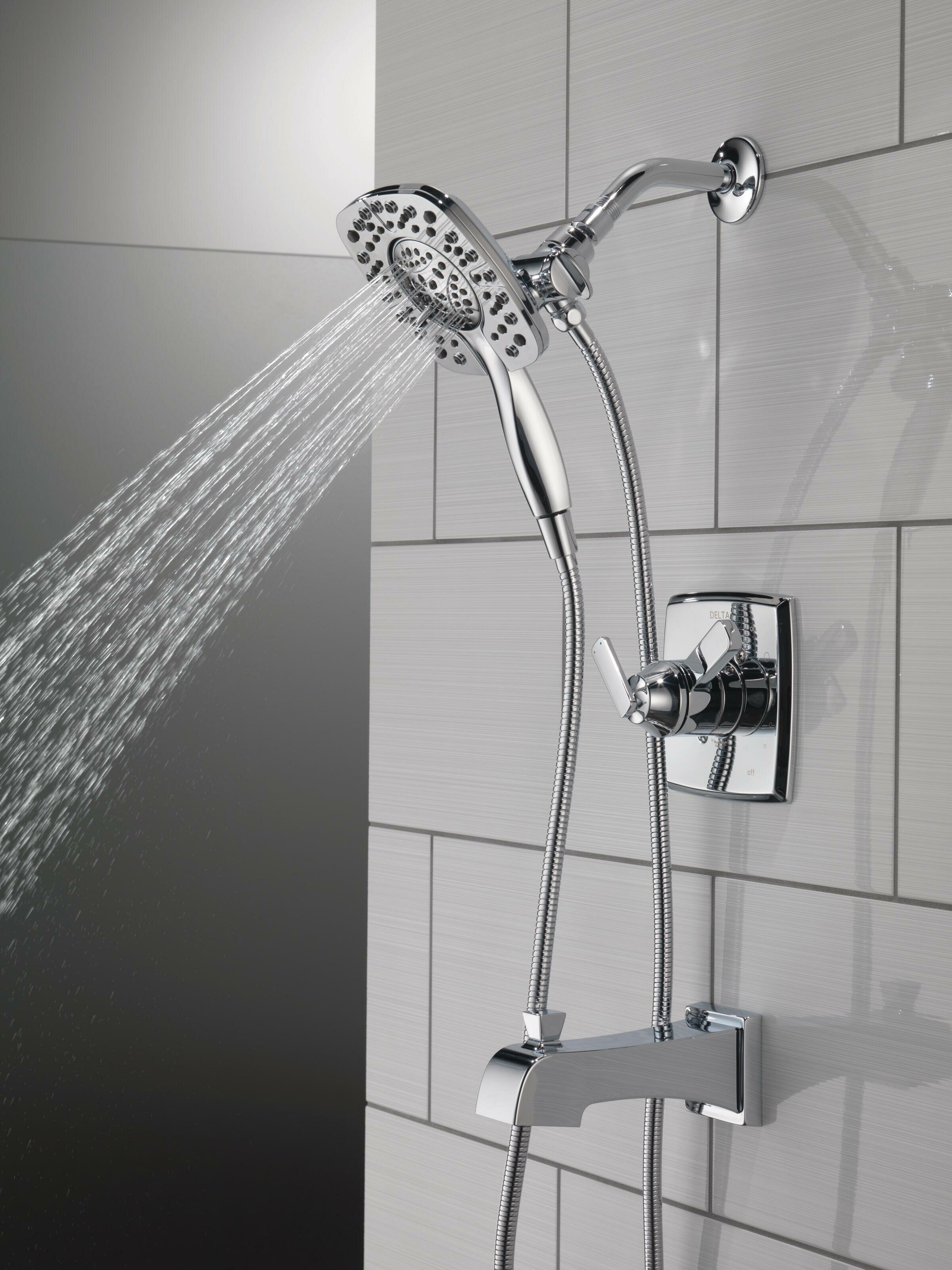 Delta Ashlyn Pressure Balance Tub And Shower Faucet Trim Kit With
