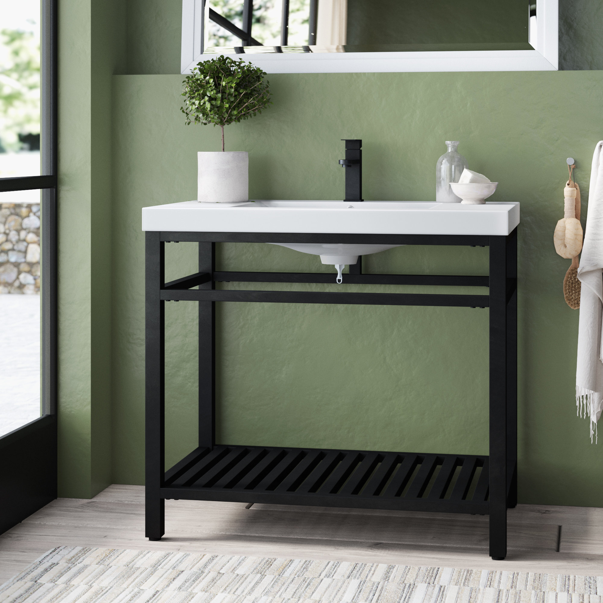 Bay Isle Home Fleischman 36 Single Bathroom Vanity Set Reviews Wayfair