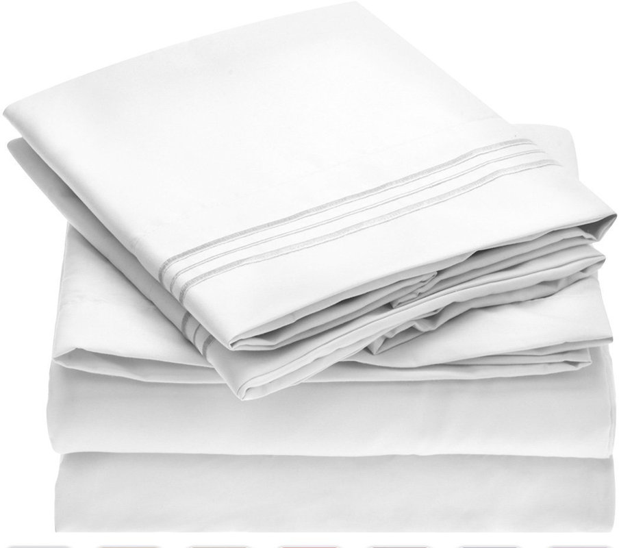 mellanni fine linens 1800 thread count 100 brushed microfiber sheet 1800 thread count microfiber sheets