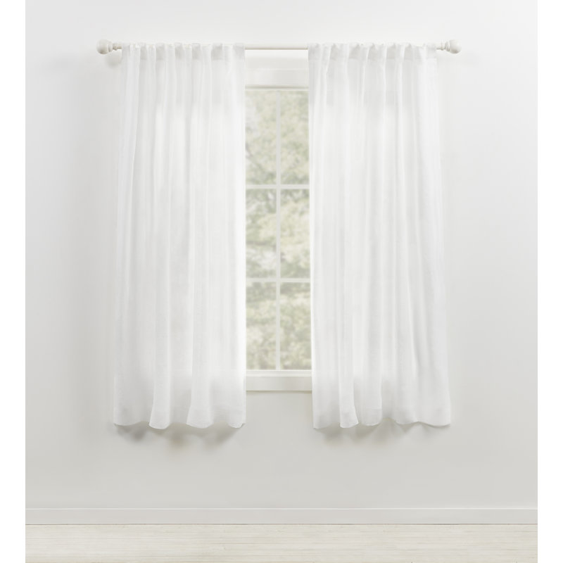 Lauren Ralph Lauren Engel Sheer 100 Linen Curtain Panel Wayfair