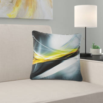 East Urban Home Abstract Elegant Color Pattern Pillow Wayfair