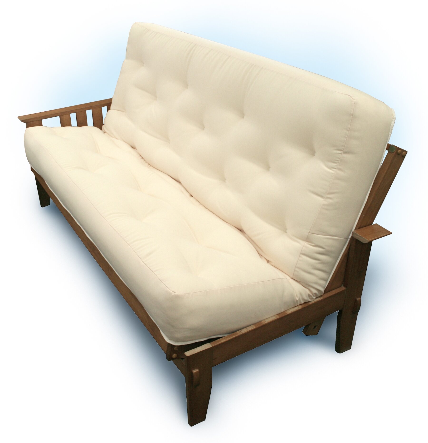 Magnificent genuine leather futon covers Bio Sleep Concept Standard Couch Futon Mattress With Cotton