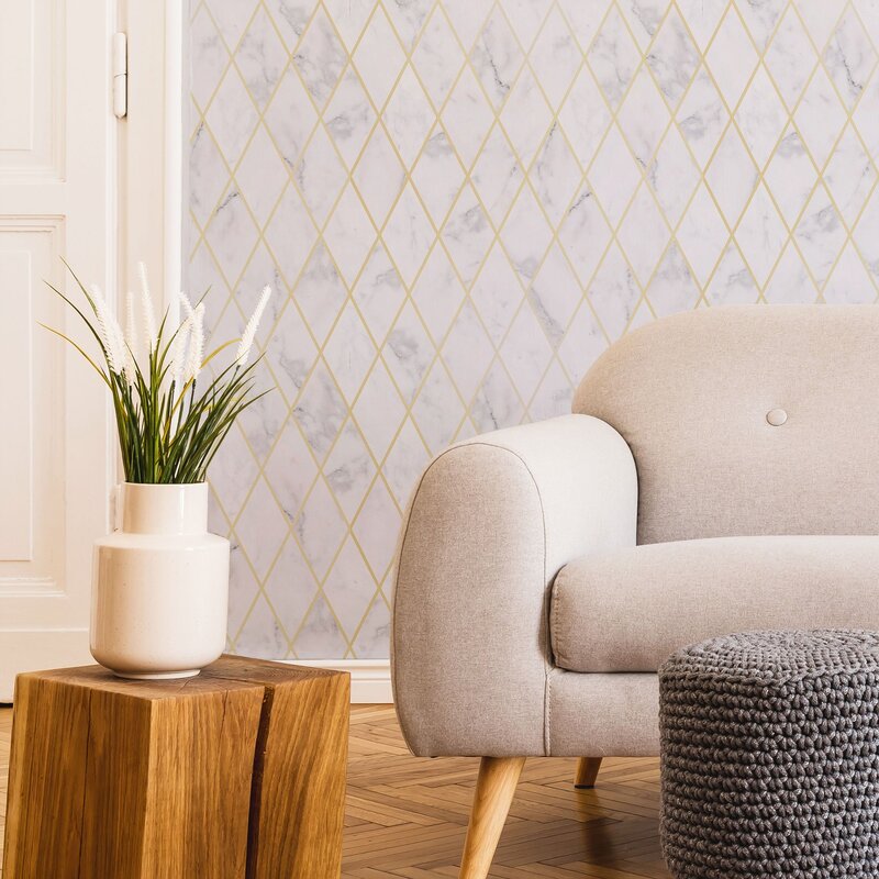 WallsByMe Textured Peel and Stick Wallpaper Panel | Wayfair