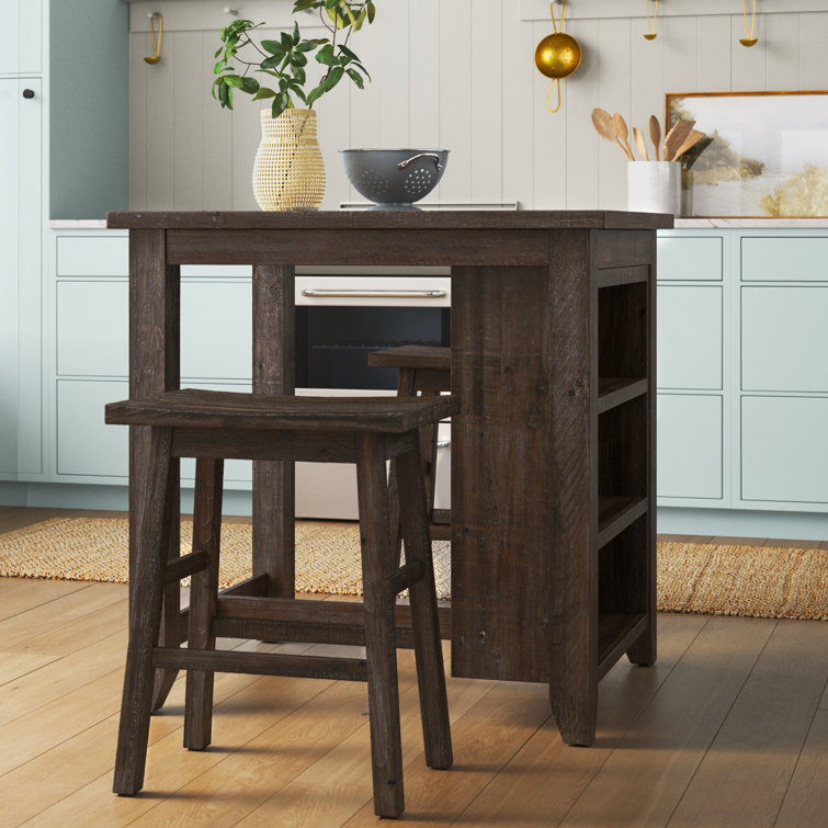 Sand & Stable Westhoff 2 - Person Counter Height Pine Solid ...