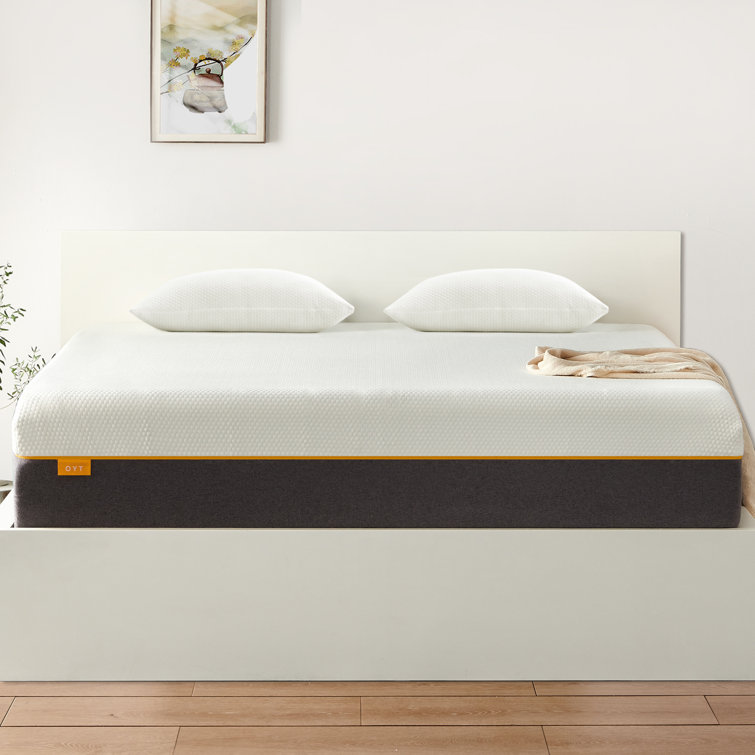 OYT TwoSided 14'' Plush Gel Memory Foam Mattress Wayfair