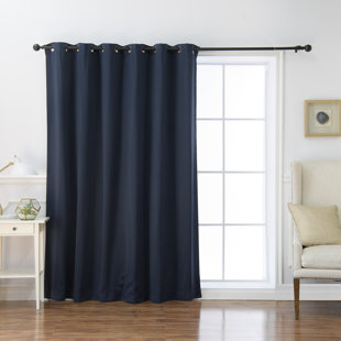 H3E# Half Blackout Shading Curtain Window Panel Drapes Valances Bedroom Curtains 