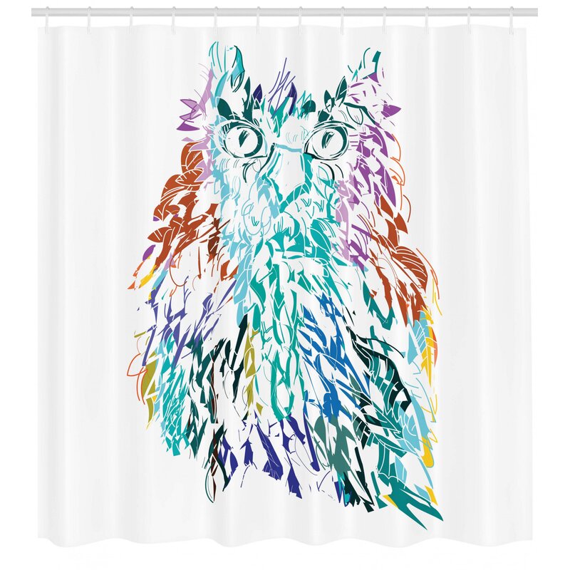 owl shower curtain