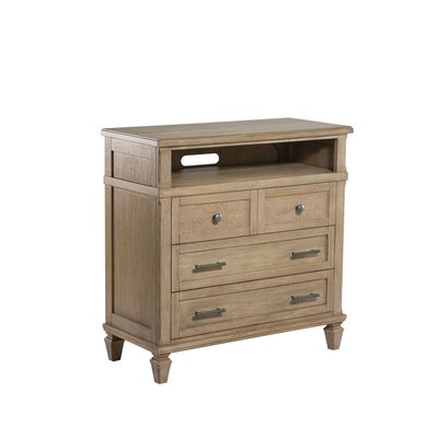 Sobel 3 Drawer Standard Dresser Bay Isle Home Color Flax