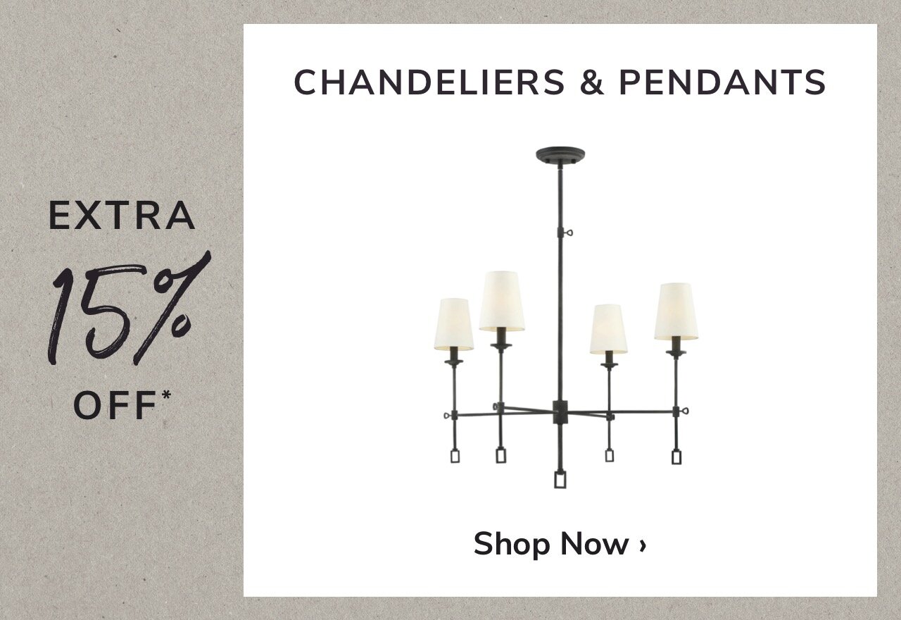 Chandelier & Pendant Sale